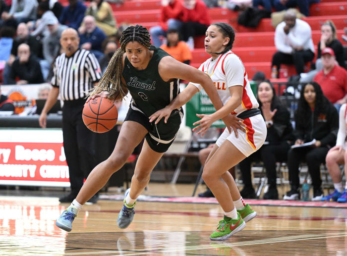 Purcell Marian vs Laurel girls basketball Jeff Harwelll2